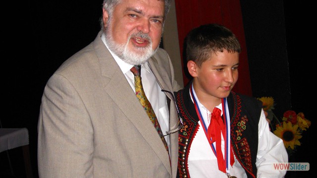 Slávici 15 P. Dvorský s finalistom M. Machajdom Slávici 15 P. Dvorský s finalistom M. Machajdom